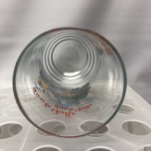 2004 McDonald's Christmas Glass Tumbler Celebrate the Season Characters Holiday - Picture 5 of 6